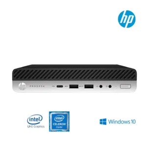 Computadora HP mini ProDesk 600 G5 Intel Core i7-8700T 500GB HDD 16GB SSD