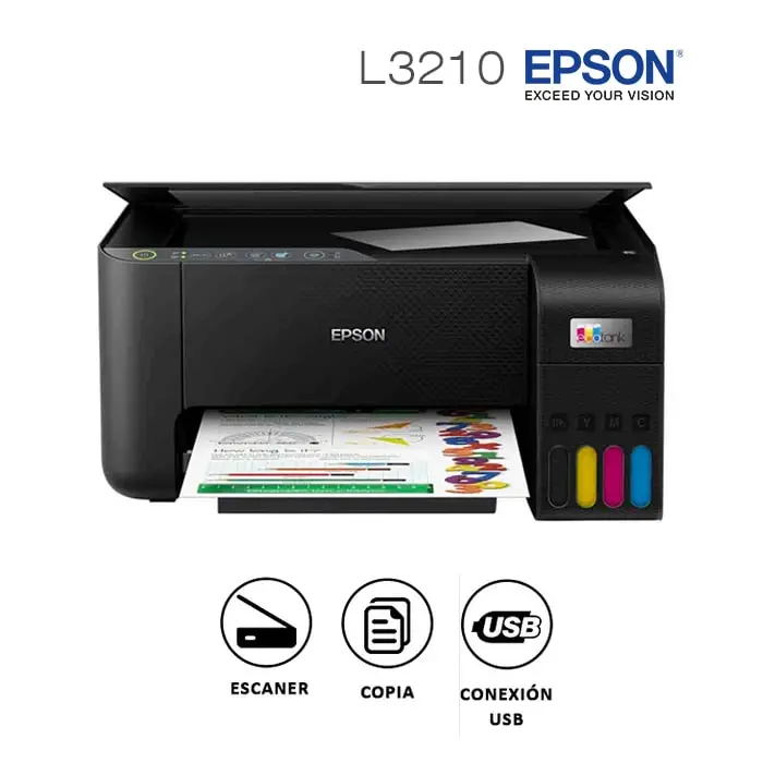 Impresora Multifuncional Epson EcoTank L15150, A3, Dúplex, ADF