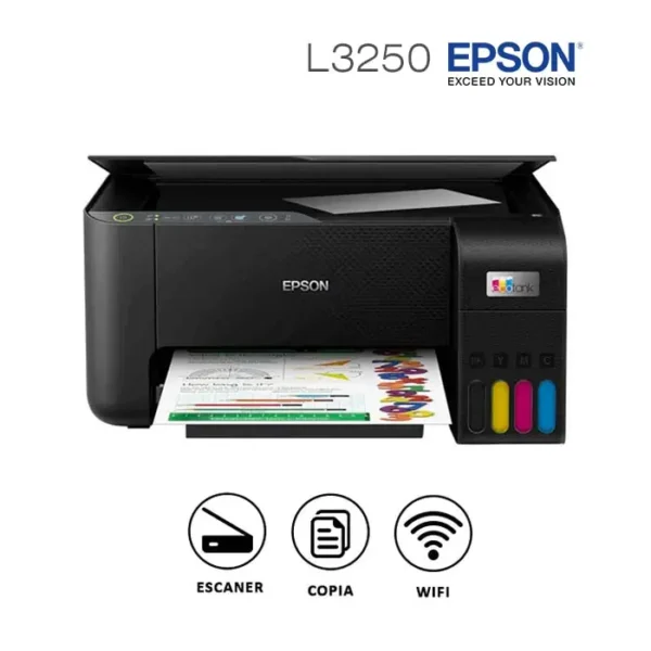 impresora epson multifuncional wifi ecotank l3250