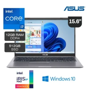 Laptop Asus VivoBook X515EA Intel Core i7-1165G7 512GB SSD 8GB RAM Led 15.6" Full HD