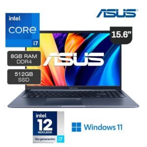 Laptop Asus X1502Z Intel Core i7-1260P 512GB SSD 8GB RAM 15.6" FHD