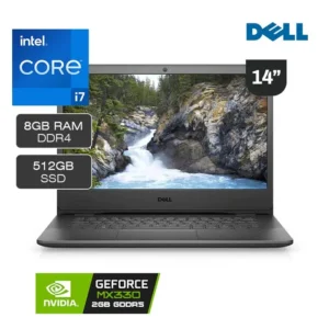 Laptop Dell Vostro 14 3400 Intel Core i7-1165G7 512GB SSD 8GB Memoria RAM