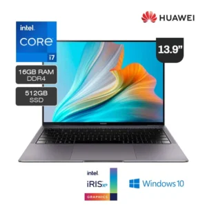 Laptop Huawei MateBook X Pro Intel Core i7-1165G7 512GB SSD 16GB RAM 13.9" Táctil