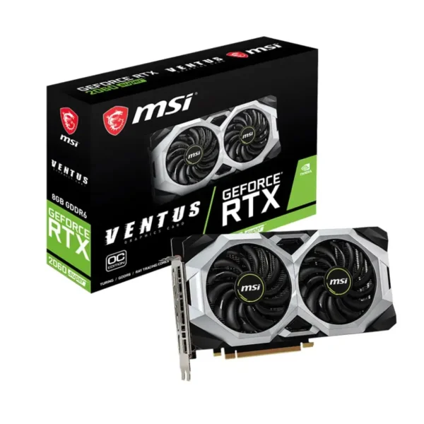 Tarjeta de Video MSI GeForce RTX 2060 12GB GDDR6 Ventus OC