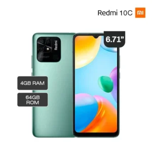 Xiaomi Redmi 10C, 4GB RAM, 64GB ROM, Cámara Principal 50MP