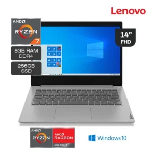 Laptop Lenovo Ideapad 5 14ARE05 Ryzen 7 4700U 256GB SSD 8GB RAM 14" Full HD