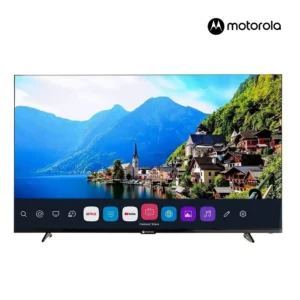 Televisor Smart Motorola TV 43" Full HD Sistema Web OS, control de voz, MOT43FLD01