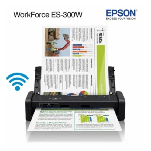 Escaner Portátil Epson WorkForce ES-300W DUPLEX Portátil