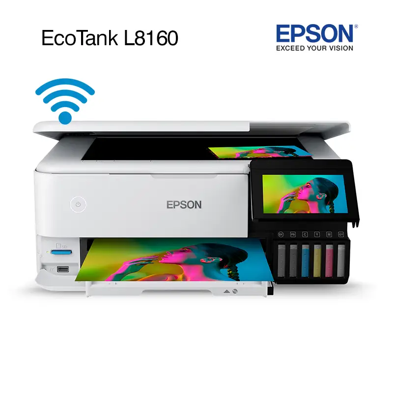 Impresora Fotográfica Multifuncional Epson L8160 Wi-Fi - Electro A