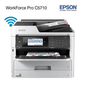 Impresora Multifuncional a Color Epson WorkForce Pro C5710 Wi-Fi Fax Red