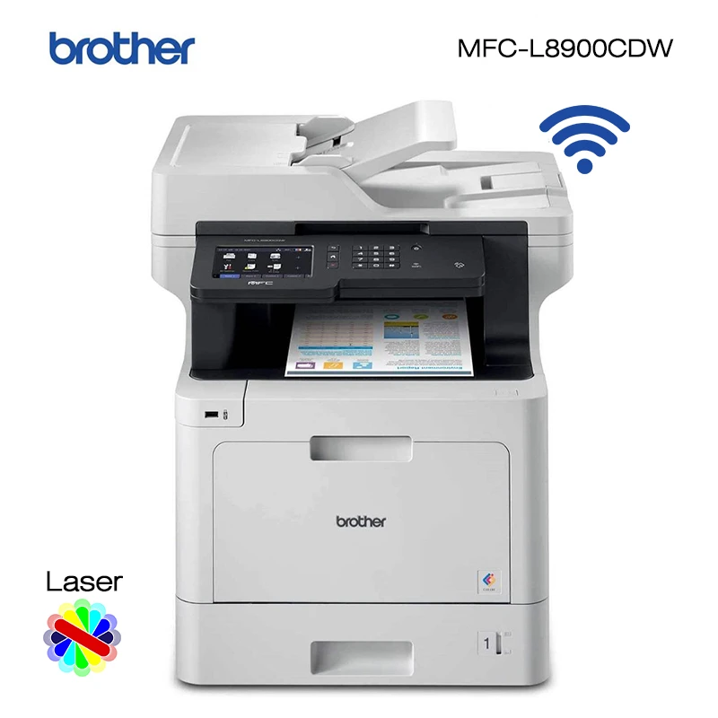 Impresora Laser a Color Multifuncional Brother MFC-L8900CDW Imprime Copia  Escanea Duplex Wi-Fi - Electro A