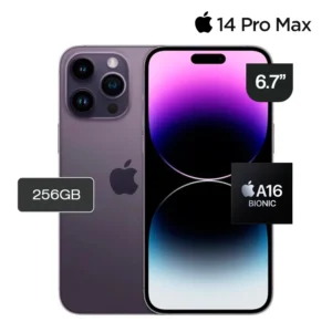 Iphone 14 Pro Max 256GB iOS16 5G 6.7" con CHIP