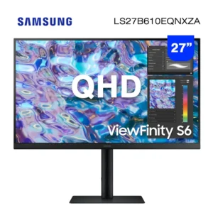 Monitor Gamer Samsung 27" ViewFinity S6 QHD IPS LS27B610EQNXZA