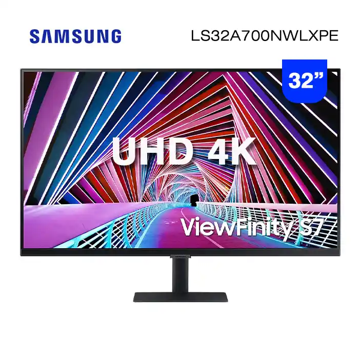 Monitor Samsung 32 LS32A700 ViewFinity S7 UHD 4K 3840 x 2160 VA 5ms 60Hz -  Electro A