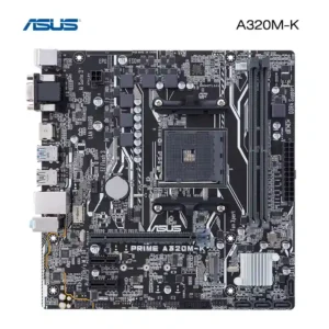 Placa Madre ASUS Prime A320M-K AM4 AMD A320 DDR4 SATA 6.0 USB 3.1