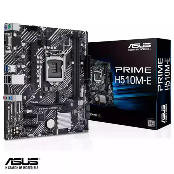 Placa Madre Asus Prime H510M-E Intel H510 LGA1200 mATX