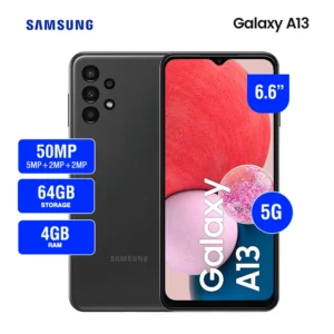 Celular Samsung Galaxy A13 Memoria RAM 4GB Storage 64GB Pantalla 6.6" Full HD