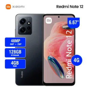 Celular Xiaomi Redmi Note 12 Storage 128GB Memoria RAM 4GB Pantalla 6.67" 4G