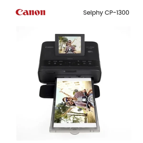 Impresora Portatil de Fotos Canon Selphy CP-1300 con Wi-Fi