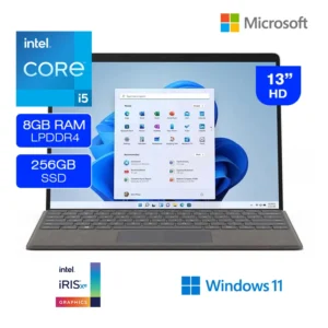 Microsoft Surface Pro 8 Core i5 8GB RAM 256GB SSD Pantalla Multi-Touch 13"