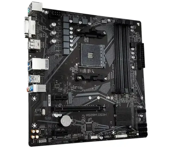 Placa Madre GigaByte A520M DS3H AMD Ryzen DDR4 M-ATX
