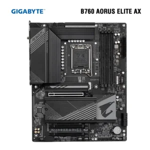 Placa Madre Gigabyte B760 AORUS ELITE AX DDR5 Chipset Intel WI-FI