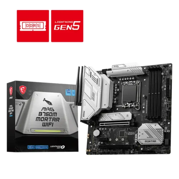 Placa Madre MSI MAG B760M MORTAR WI-FI DDR5 LGA 1700