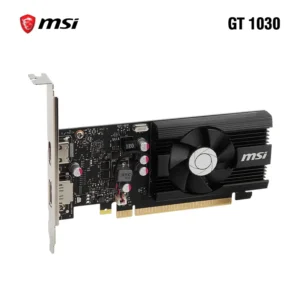 Tarjeta de Video MSI GeForce GT 1030 2GD4 LP OC DDR4 64BITS