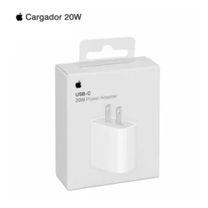 Cargador Apple 20W para iPhone iPad AirPods Watch