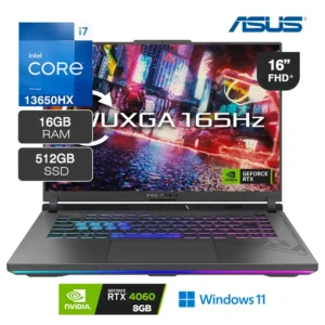 Laptop Gamer ASUS ROG STRIX G614JV-AS73 Intel Core i7-13650HX