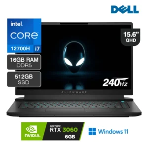 Laptop Gamer Dell Alienware M15 R7 Intel Core i7-12700H