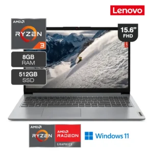 laptop lenovo ideapad 1 15amn7 ryzen 3 7520u
