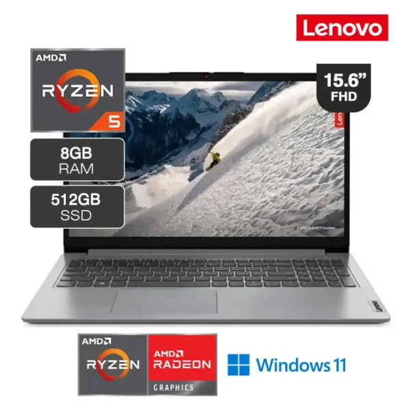 laptop lenovo ideapad 1 15amn7 ryzen 5 7520u