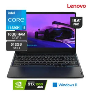 laptop lenovo ideapad gaming 3 15ihu6 core i5-11320h