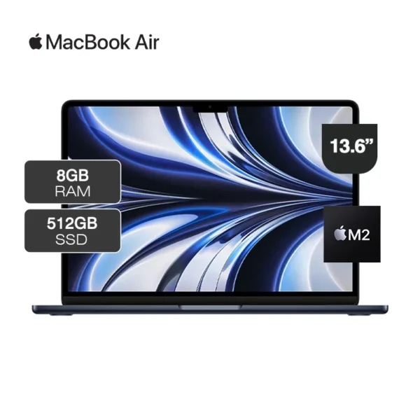 MacBook Air 13.6" Chip M2 8GB RAM 512GB SSD