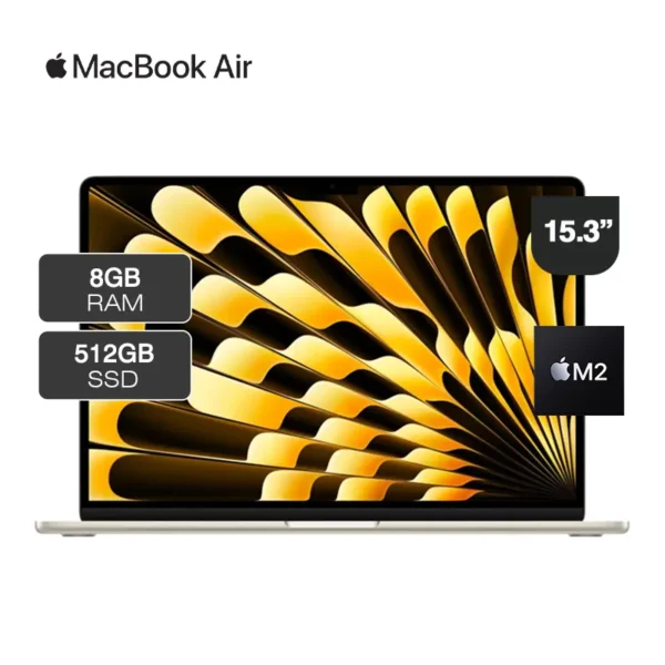 MacBook Air M2 8GB RAM 512GB SSD 13.6" LCD IPS