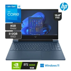 Laptop HP Victus 15-FA1093 Core i5-13420H 8GB RAM 512SSD RTX 3050 6GB 15.6" FHD