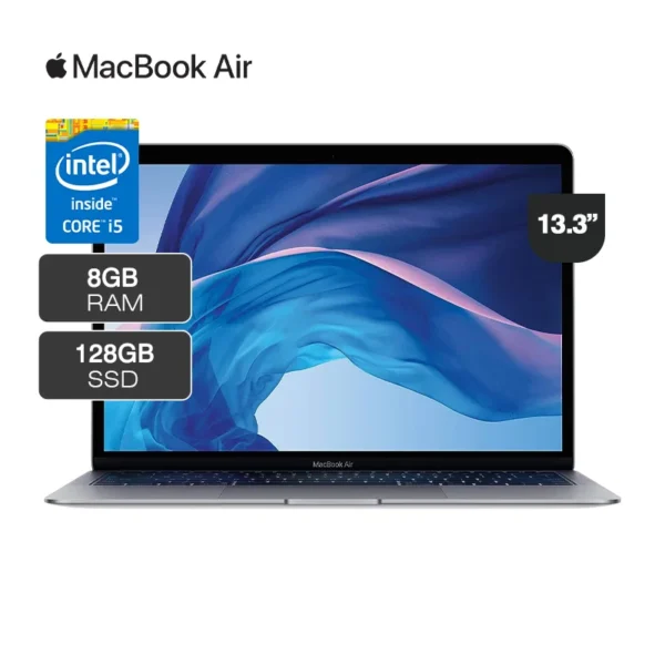 MacBook Air Core i5 1,6 GHZ 8GB RAM 128GB SSD Retina 13"