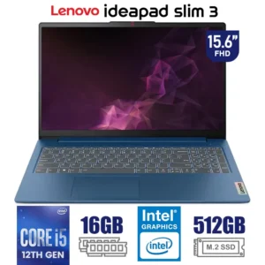 Laptop Lenovo IdeaPad Slim 3 15IAH8 Core i5-12450H 16GB RAM DDR5 512GB SSD 15.6" FHD