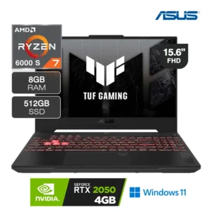 Laptop Gamer Asus FA507RF-HN001W Ryzen 7 Serie 6000