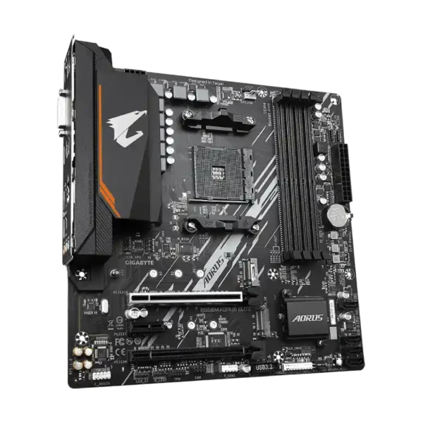 Placa Madre Gigabyte B550M Aorus Elite AMD B550 AM4 mATX