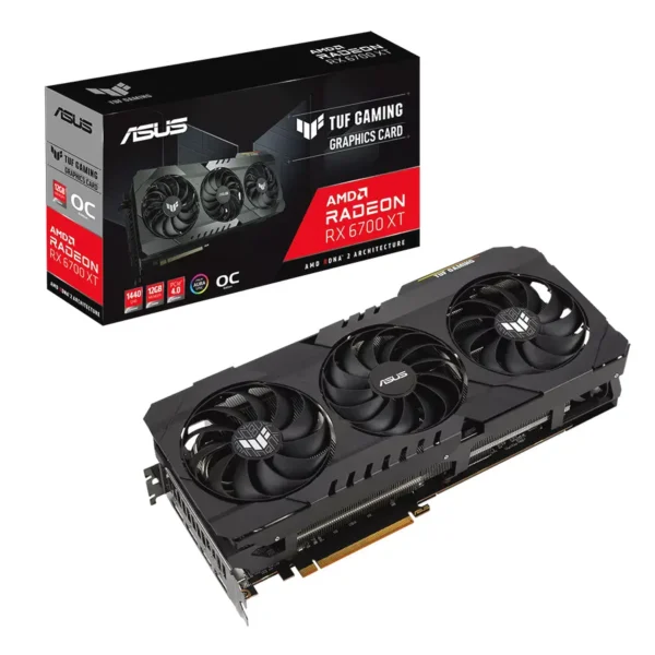 Tarjeta de Video ASUS TUF Gaming Radeon RX 6700 XT OC Edition 12GB GDDR6
