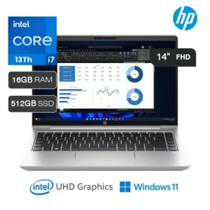 Laptop HP ProBook 440 G10 Intel Core i7-1355U 16GB RAM 512GB SSD 14" FHD