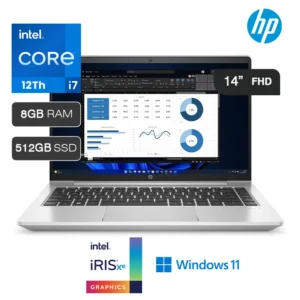 Laptop HP ProBook 440 G9 Intel Core i7-1255U 8GB RAM 512GB SSD 14" FHD