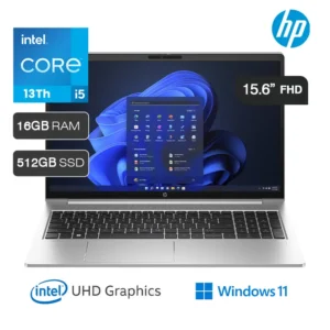 Laptop HP ProBook 450 G10 Intel Core i5-1335U 16GB RAM 512GB SSD 15.6" FHD