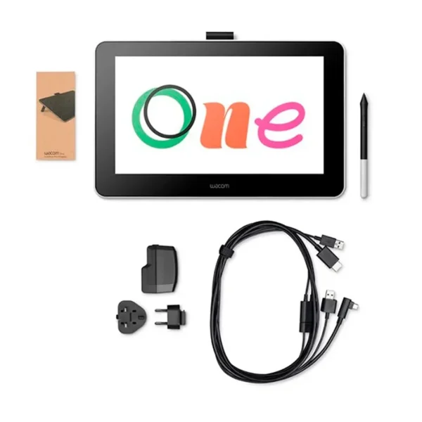 Tableta Gráfica WACOM One Creative Pen Display de 13.3" incluye lápiz