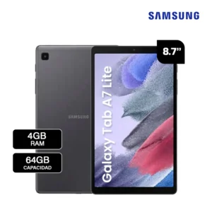 Tablet Samsung Galaxy Tab A7 Lite 4GB RAM 64GB Capacidad 8.7" WXGA+
