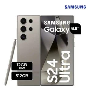 Celular Samsung Galaxy S24 Ultra 5G 12GB RAM 512GB 6.8" QHD