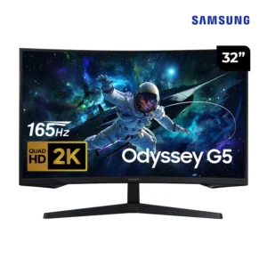 Monitor Gamer Curvo Samsung Odyssey G5 32CG552 32" QHD 165Hz 1ms