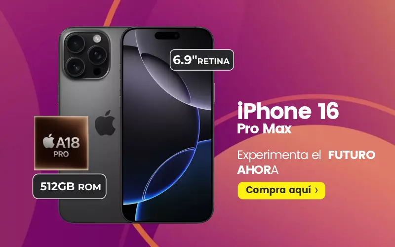 iphone 16 pro max 7 pulgadas